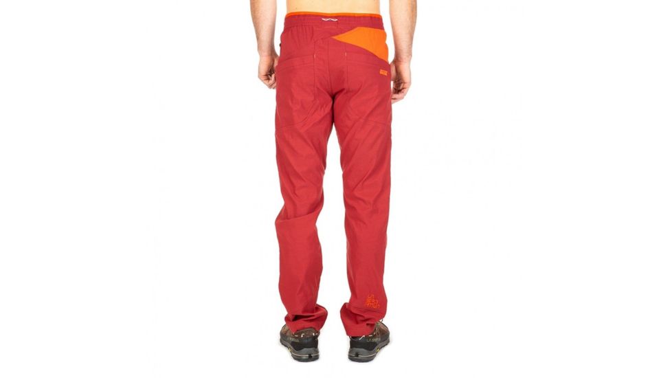 La Sportiva Talus Pant - Mens, Chili/Pumpkin, Small, H59-309204-S