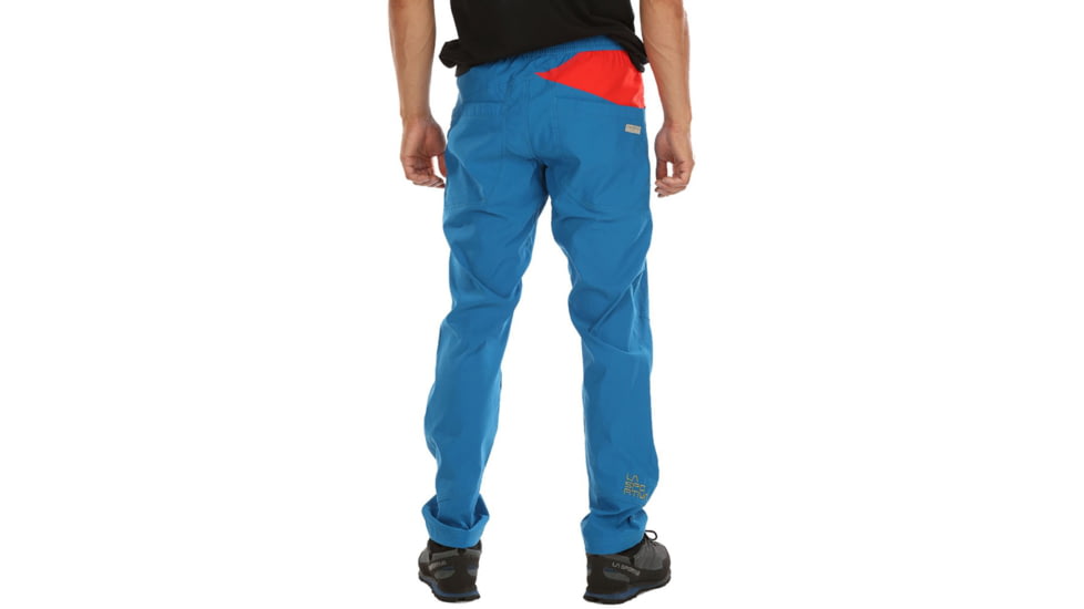 La Sportiva Talus Pant - Men's, Neptune/Poppy, Medium, H59-619311-M