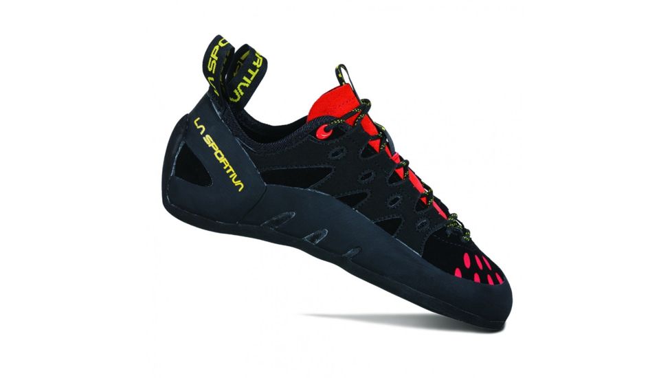 La Sportiva Tarantulace Climbing Shoes - Men's, Black/Poppy, 43.5, 10F-999311-43.5