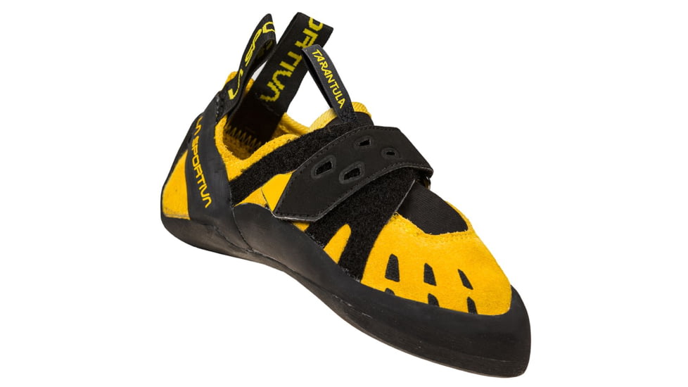 La Sportiva Tarentula Jr Rental Climbing Shoes - Kids, Carbon/Yellow, 34, 30P-900100-34