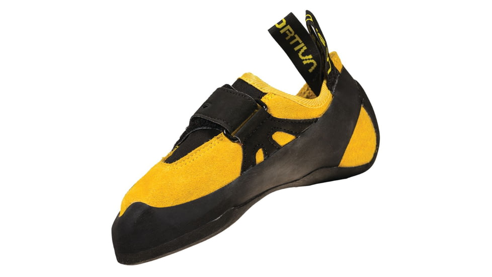 La Sportiva Tarentula Jr Rental Climbing Shoes - Kids, Carbon/Yellow, 34, 30P-900100-34