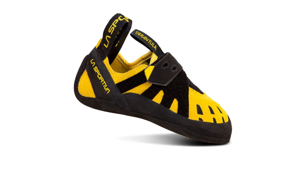 La Sportiva Tarentula Jr Rental Climbing Shoes - Kids, Carbon/Yellow, 34, 30P-900100-34