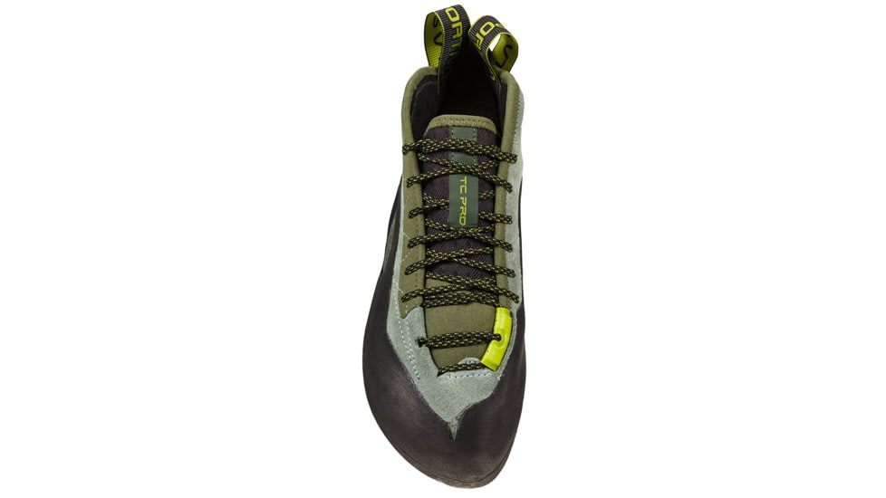 La Sportiva TC Pro Climbing Shoes - Men's, Olive, 46, ZFCS026-E19E19-46