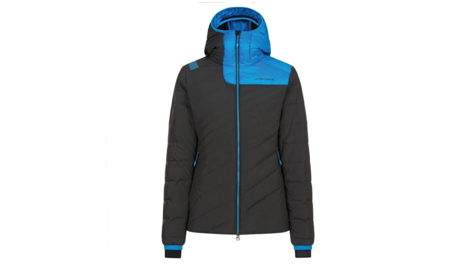 La Sportiva Tempest Down Jacket - Womens, Medium, Blackazure, M01-999620-M