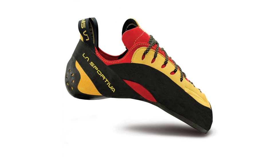 La Sportiva Testarossa Climbing Shoes - Mens, Red/Yellow, 35, 255-35