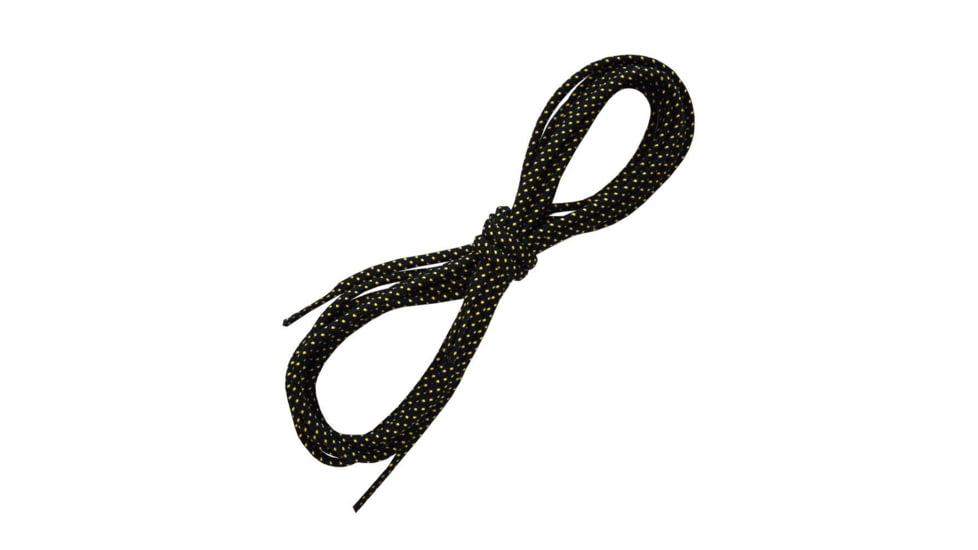 La Sportiva Testarossa Shoe Laces, BLACK/YELLOW, 160, 321-BY-160