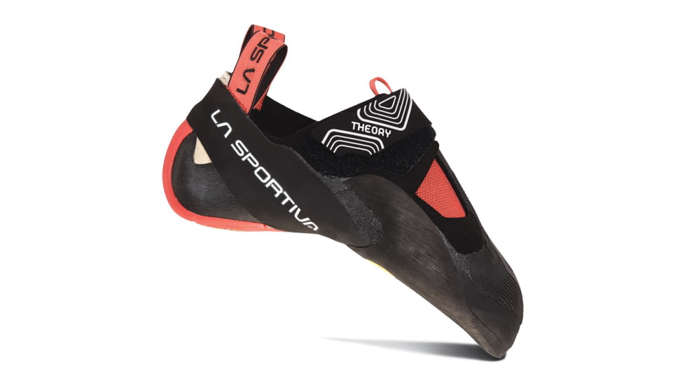 La Sportiva Theory Climbing Shoes - Women's, Black/Hibiscus, 33, Medium, 20X-999402-33