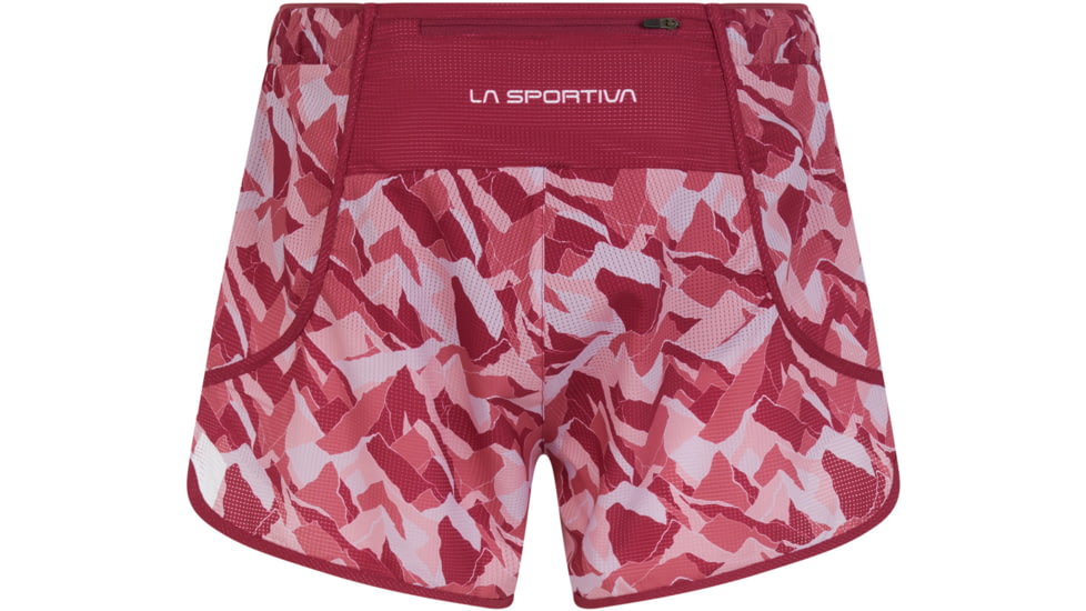 La Sportiva Timing Short - Womens, Red Plum/Blush, Medium, Q13-502405-M