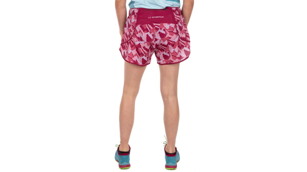 La Sportiva Timing Short - Womens, Red Plum/Blush, Medium, Q13-502405-M