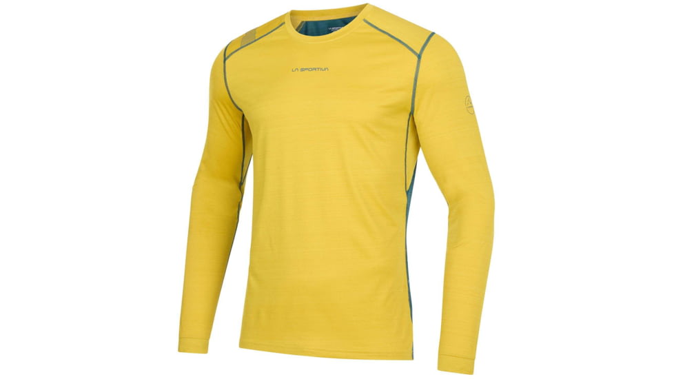 La Sportiva Tour Long Sleeve - Mens, Moss/Alpine, Medium, L64-723726-M