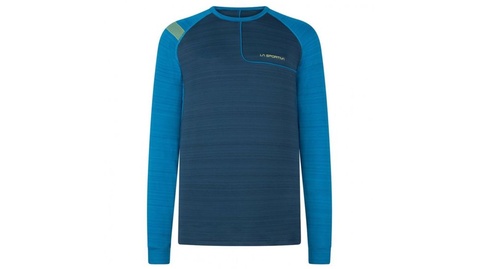 La Sportiva Tour Long Sleeve - Mens, Opal/Neptune, Extra Large, L13-618619-XL