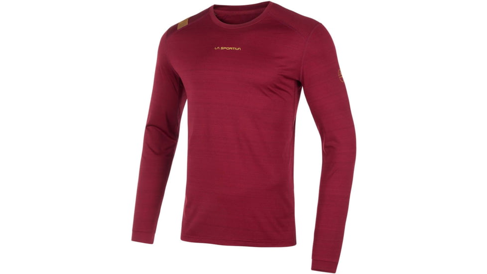 La Sportiva Tour Long Sleeve - Mens, Sangria, Small, L64-320320-S