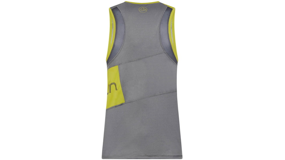 La Sportiva Track Tank - Mens, Carbon Kiwi, Large, P03-900713-L