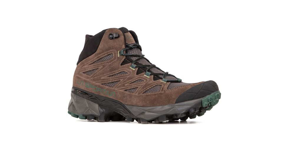 La Sportiva Trail Ridge Mid Hiking Shoes - Men's, Mocha/Forest, 42.5, 24N-807711-42.5