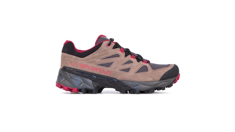 La Sportiva Trail Ridge Mid Hiking Shoes - Womens, Taupe/Beet, 37.5, 24O-801310-37.5