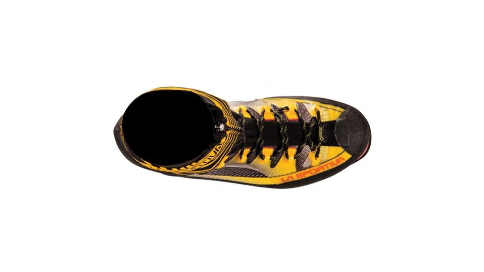 La Sportiva Trango Ice Cube GTX Mountaineering Boot - Mens, Black/Yellow, 40, 11P-BY-40