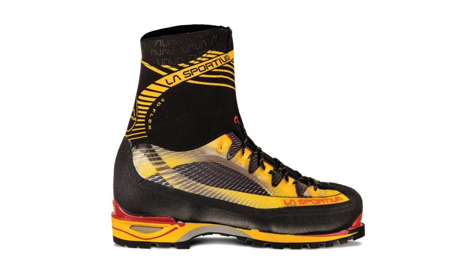 La Sportiva Trango Ice Cube GTX Mountaineering Boot - Mens, Black/Yellow, 40, 11P-BY-40