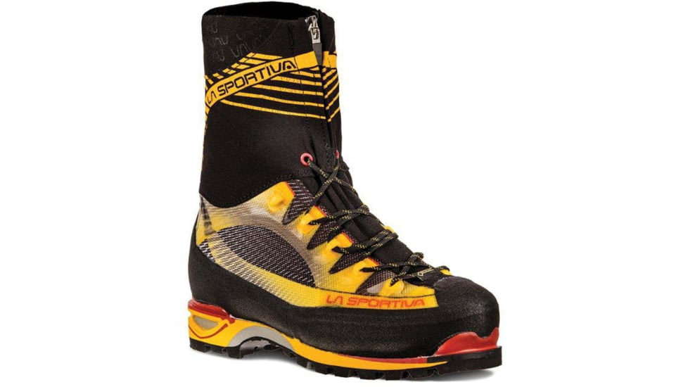 La Sportiva Trango Ice Cube GTX Mountaineering Shoes - Mens, Black/Yellow, 44.5 EU, 11P-by-44.5