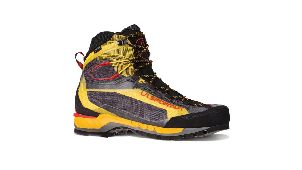La Sportiva Trango Tech GTX Mountaineering Boots - Mens, Black/Yellow, 45, 21G-999100-45