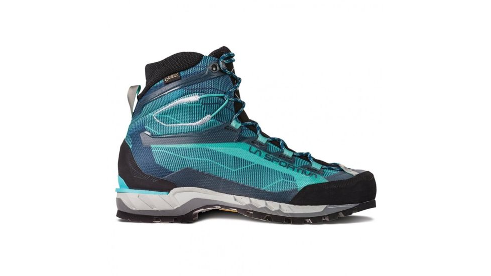La Sportiva Trango Tech GTX Mountaineering Boots - Womens, Aqua/Opal, 36, 21H-615618-36