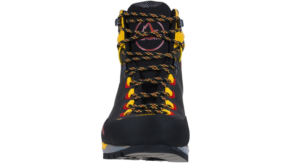 La Sportiva Trango Tech Leather GTX Mountaineering Shoes - Mens, Black Yellow, 45 EU, 21S-999100-45