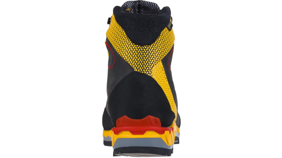 La Sportiva Trango Tech Leather GTX Mountaineering Shoes - Mens, Black Yellow, 45 EU, 21S-999100-45