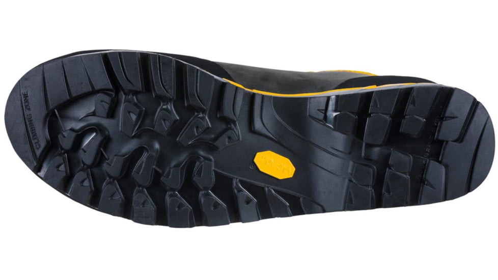 La Sportiva Trango Tech Leather GTX Mountaineering Shoes - Mens, Black Yellow, 45 EU, 21S-999100-45