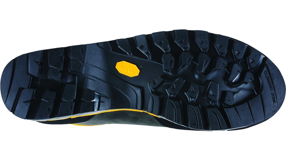 La Sportiva Trango Tech Leather GTX Mountaineering Shoes - Mens, Black/Yellow, 45.5, Medium, 21S-999100-45.5