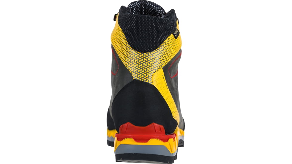 La Sportiva Trango Tech Leather GTX Mountaineering Shoes - Mens, Black/Yellow, 45.5, Medium, 21S-999100-45.5