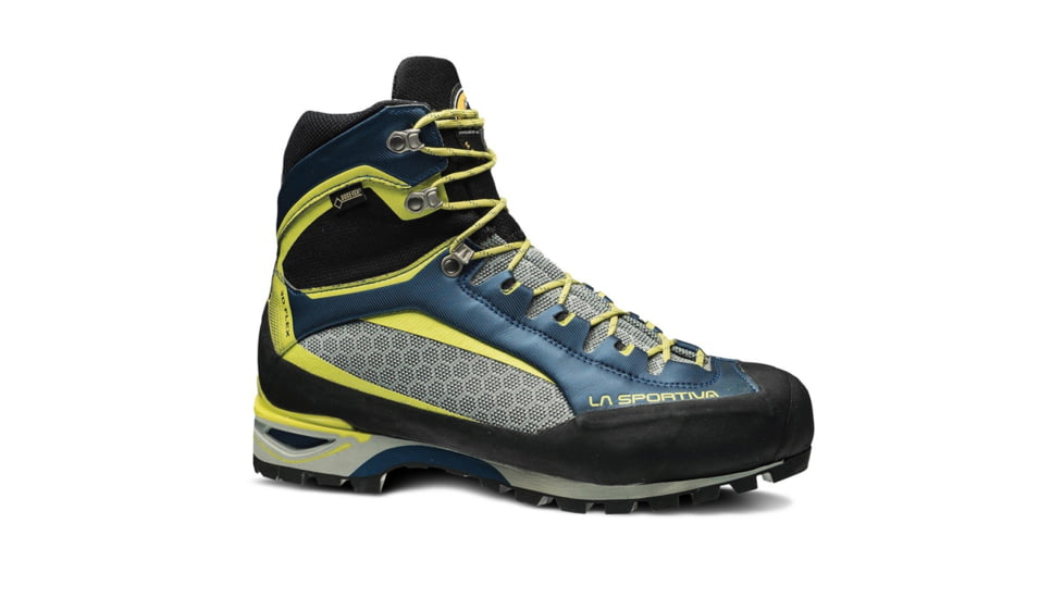 La Sportiva Trango Tower GTX Montaineering Boot - Mens, Ocean/Sulphur, 37.5 EU 21A-606702-37.5