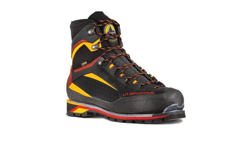 La Sportiva Trango Tower GTX Montaineering Boots - Mens, Black/Yellow, 43.5, 21I-999100-43.5