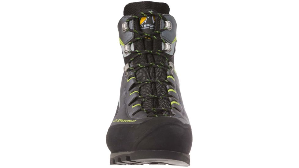 La Sportiva Trango Tower GTX Mountaineering Shoes - Men's, Carbon/Applegreen, 42.5 EU, 21A-900705-42.5