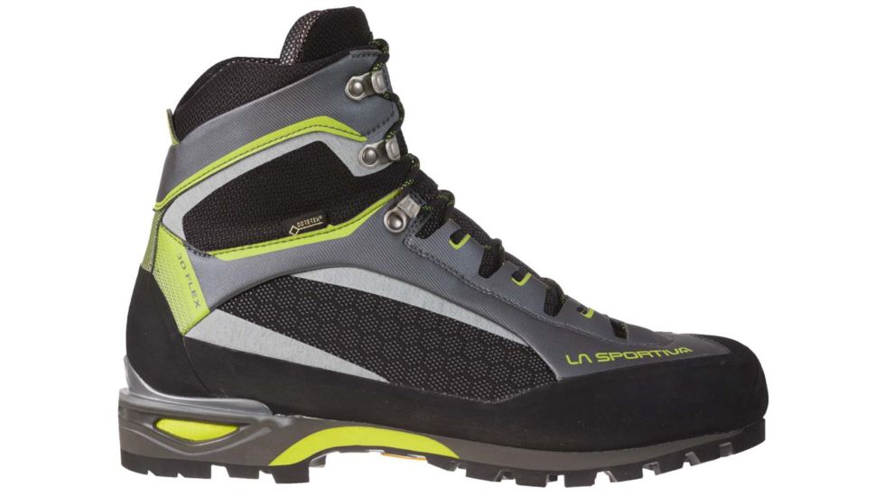 La Sportiva Trango Tower GTX Mountaineering Shoes - Mens, Carbon Applegreen, 42.5 EU, 21A-900705-42.5