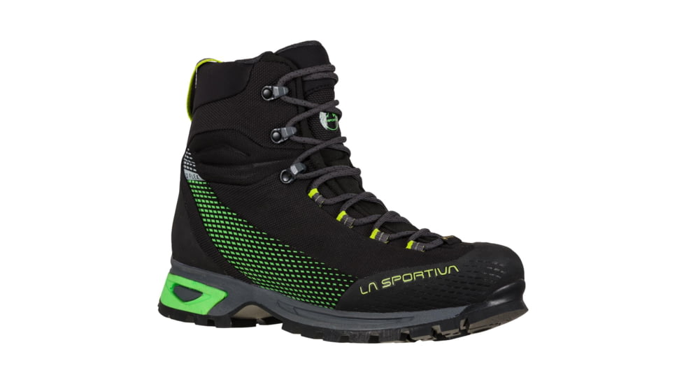La Sportiva Trango TRK GTX Hiking Shoes - Mens, Black/Flash Green, 40.5, 31D-999724-40.5
