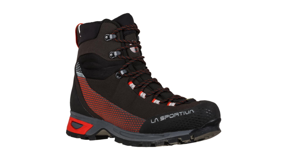 La Sportiva Trango TRK GTX Hiking Shoes - Mens, Carbon/Goji, 42, 31D-900314-42