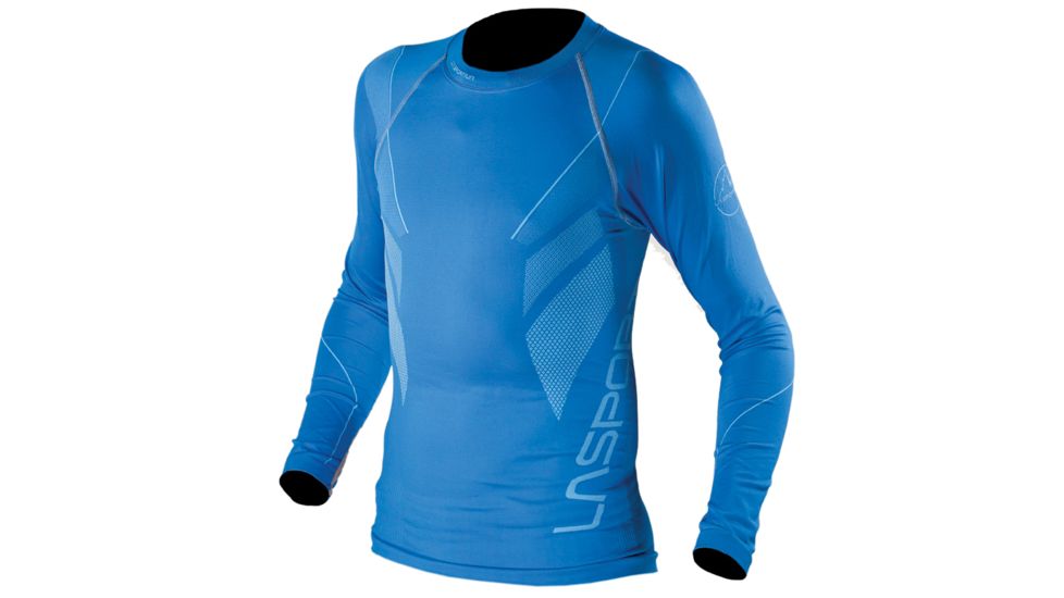 La Sportiva Troposphere Long Sleeve Shirt - Men's-Blue-Small