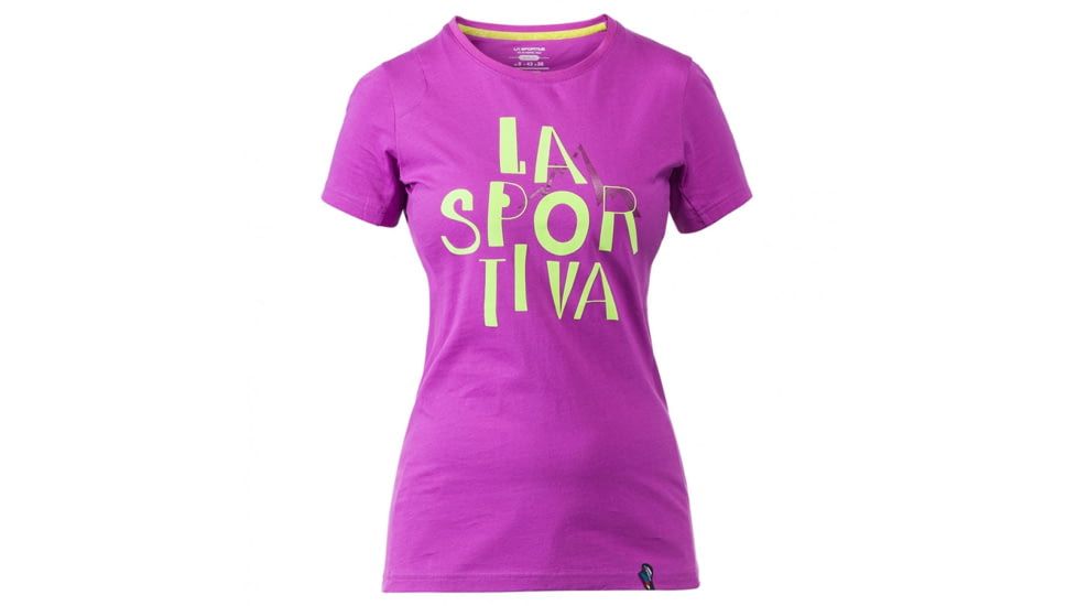 La Sportiva Twenties T-Shirt - Women's, Purple, Small I75-500500-S