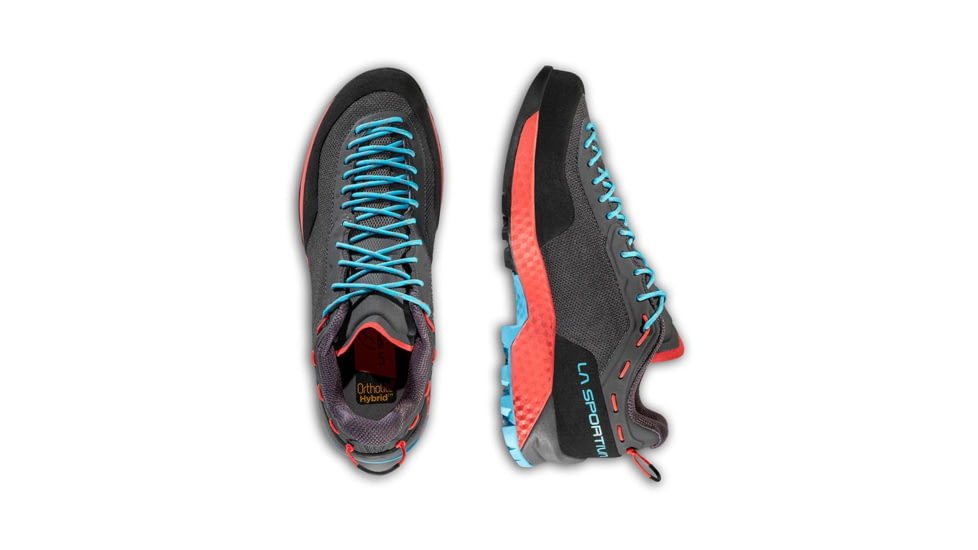 La Sportiva TX Guide Approach Shoes - Womens, Carbon/Hibiscus, 38.5, 27O-900402-38.5