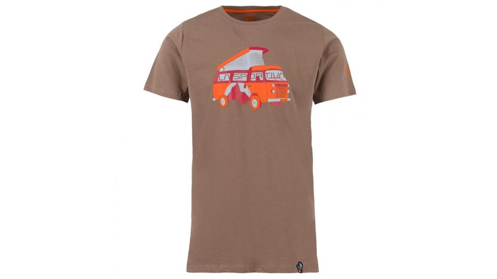 La Sportiva Van 2.0 T-Shirt - Mens, Falcon/Brown, Extra Large, N05-804804-XL