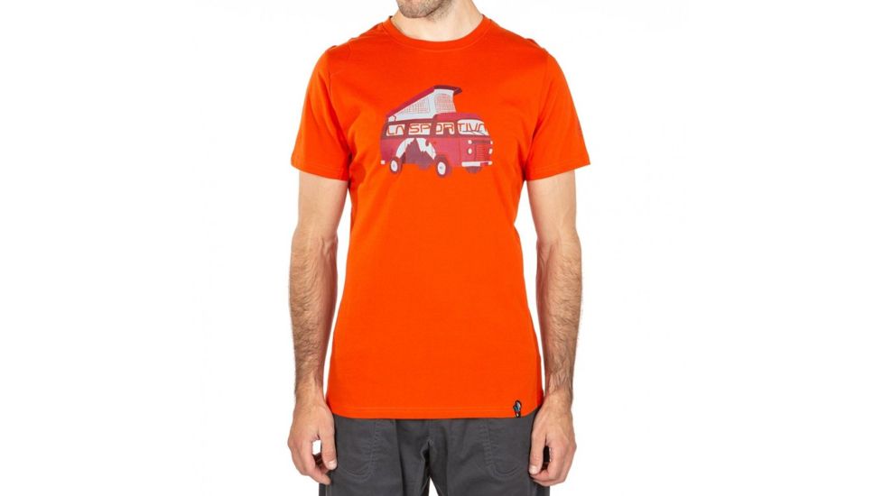 La Sportiva Van 2.0 T-Shirt - Mens, Pumpkin, Medium, N05-204204-M