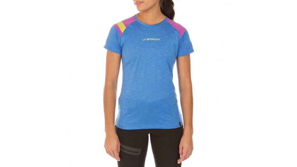 La Sportiva TX Top T-Shirt - Women's, Cobalt Blue/Purple, Large I65-613500-L