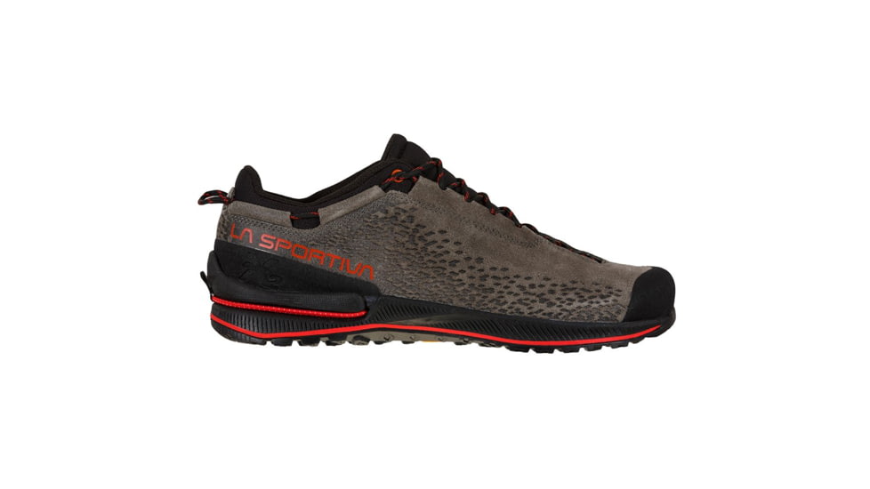 La Sportiva TX2 Evo Leather Approach Shoes - Men's, Carbon/Goji, 37, 27X-900314-37