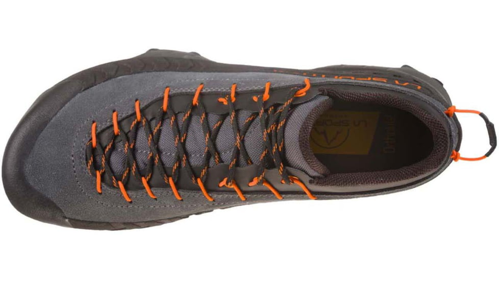 La Sportiva TX4 Approach Shoes - Mens, Carbon/Flame, 45 EU, 17W-900304-45