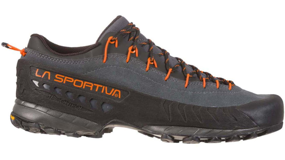 La Sportiva TX4 Approach Shoes - Men's, Carbon/Flame, 45, Medium, 17W-900304-45