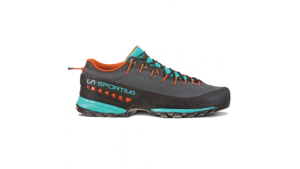La Sportiva TX4 Approach Shoes - Womens, Carbon/Aqua, 38, 17X-900615-38