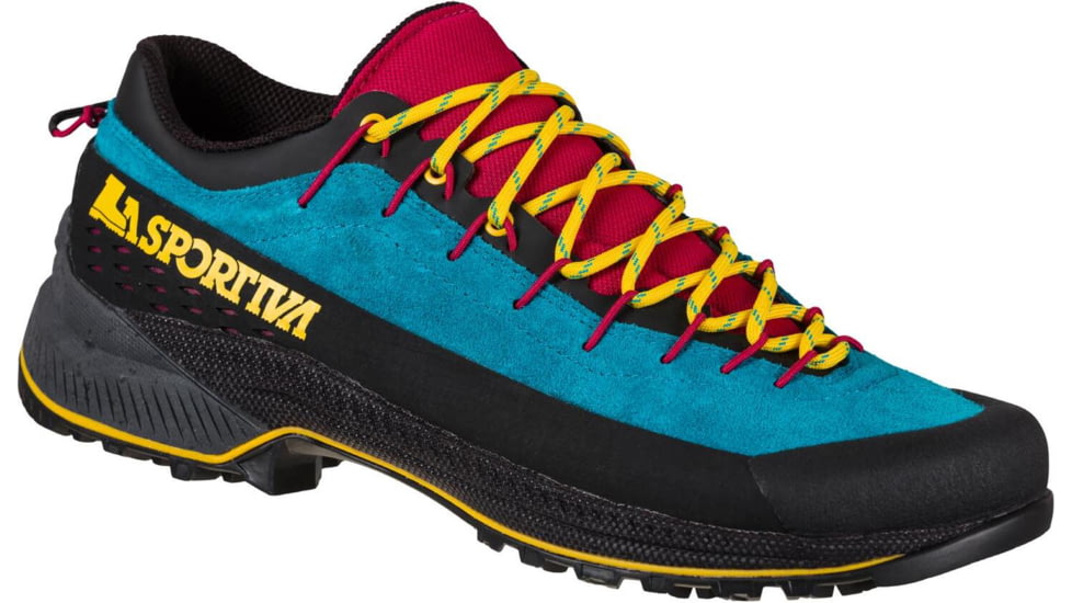 La Sportiva TX4 R Approach Shoes - Mens, Turchese/Giallo, 39, 27Z-640108-39