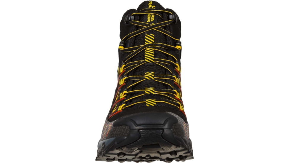 La Sportiva Ultra Raptor II Mid GTX Hiking Shoes - Mens, Black/Yellow, 44.5, 34B-999100-44.5