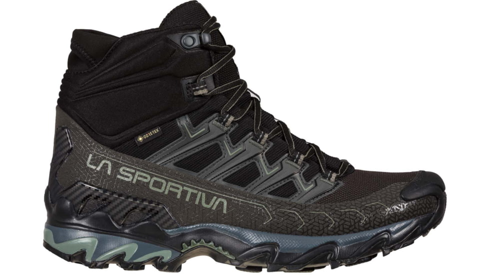 La Sportiva Ultra Raptor II Mid GTX Shoes - Mens, Black/Clay, 38.5, 34B-999909-38.5