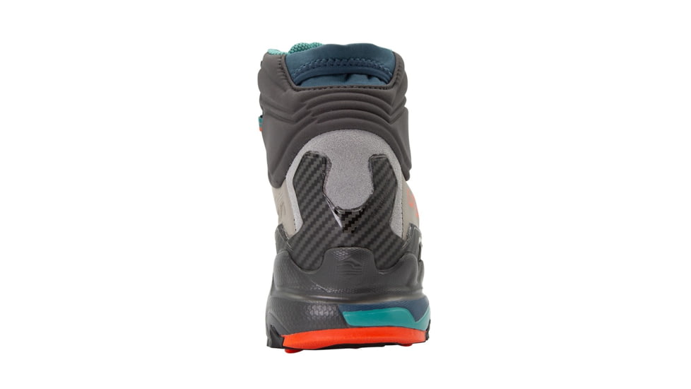 La Sportiva Ultra Raptor II Mid Leather GTX Hiking Shoes - Womens, Grey/Cherry Tomato, 43, ZFHS097-G01R22-43