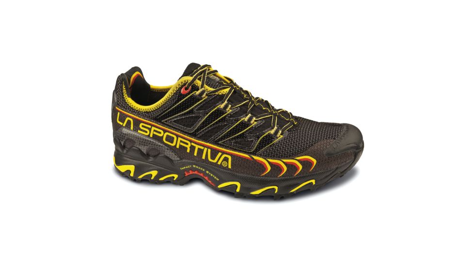 La Sportiva Ultra Raptor Trailrunning Shoes - Men's, Black/Yellow, 46.5, 16U-BY-46.5